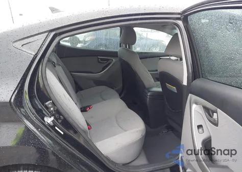 2013 Hyundai Elantra Gls/Limited from USA, damaged, VIN KMHDH4AE1DU585290